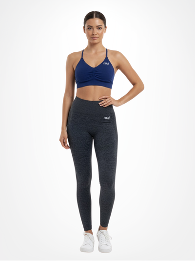 Dunkelgraue Sportleggings