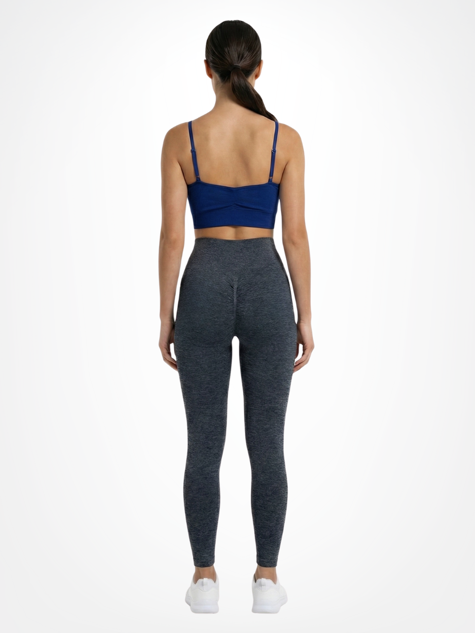 Dunkelgraue Sportleggings