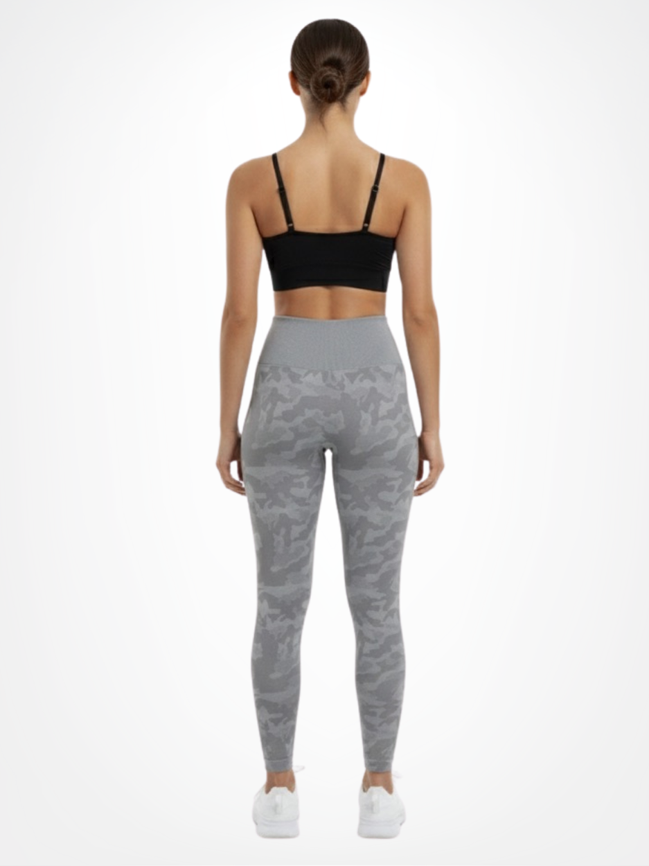 Grijze Camo Legging