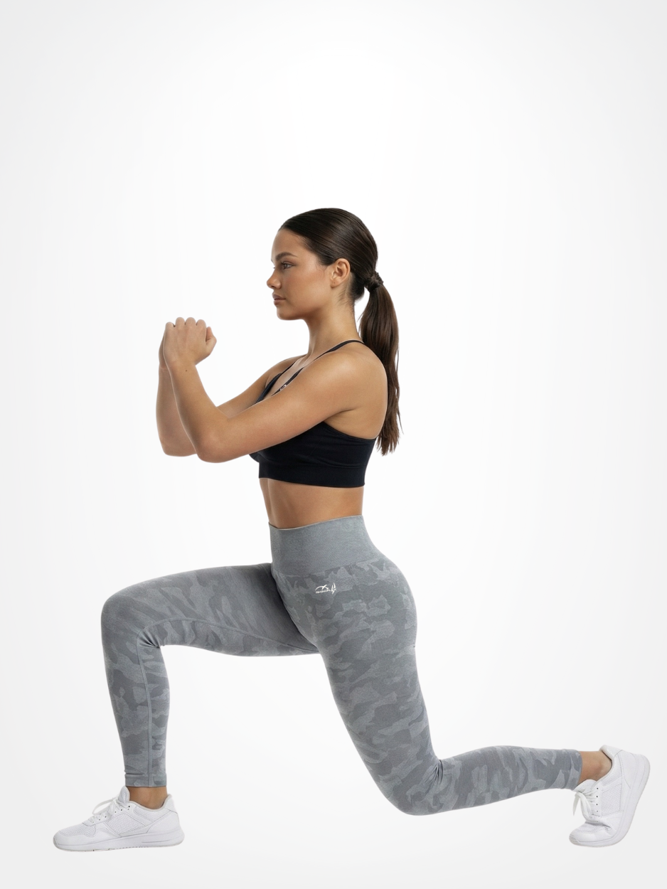 Grijze Camo Legging