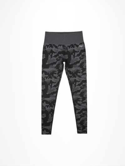 Zwarte Camo Legging