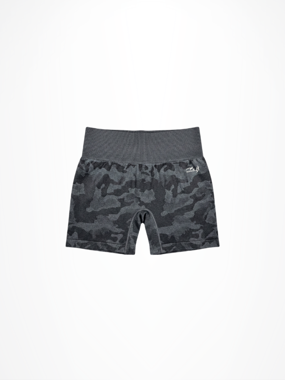 Zwarte Camo Short