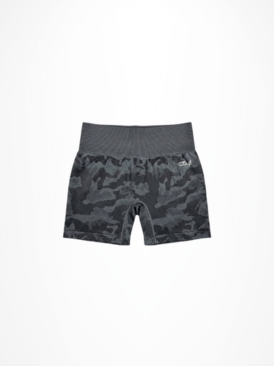 Zwarte Camo Short