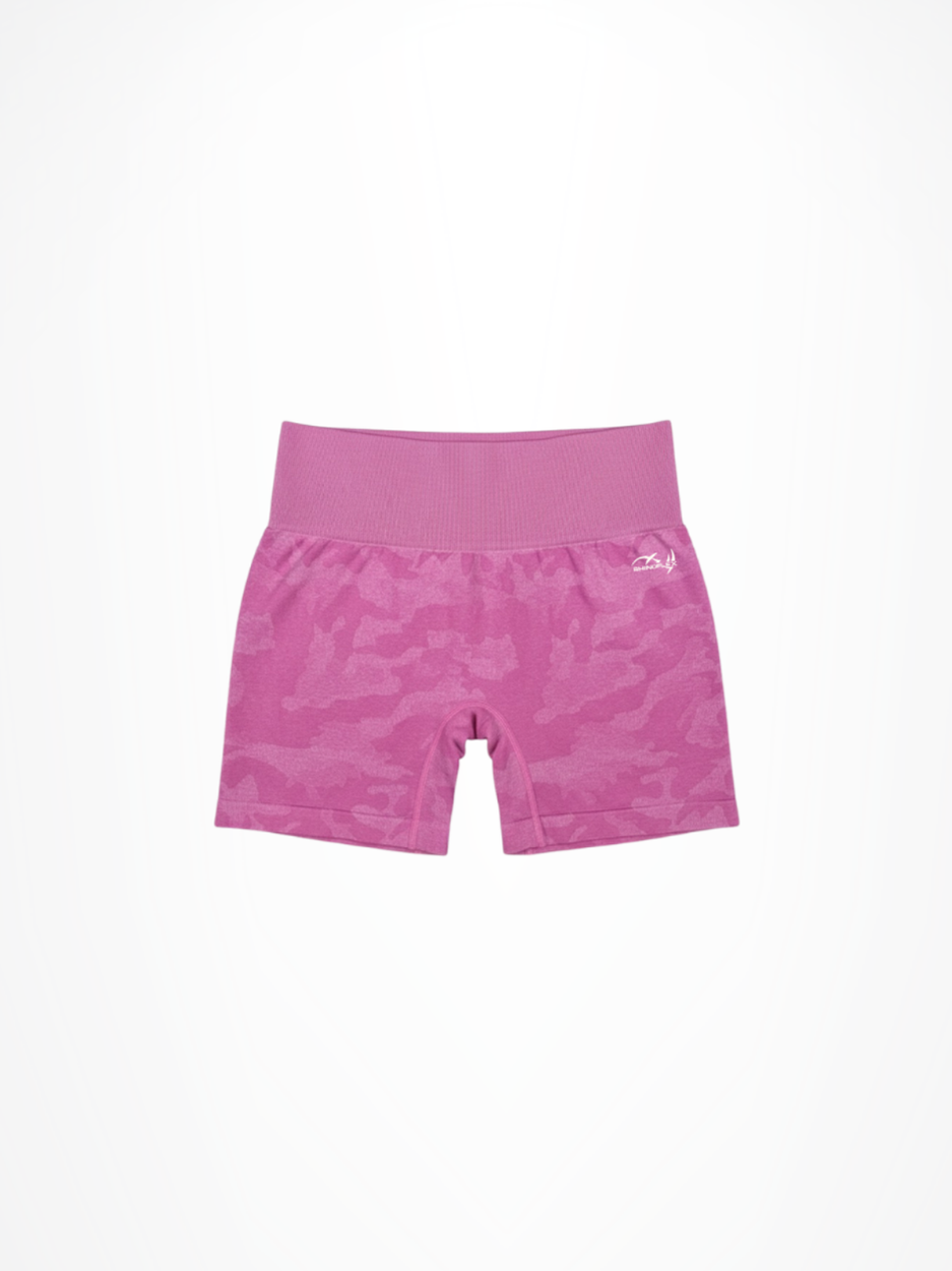 Roze Camo Short