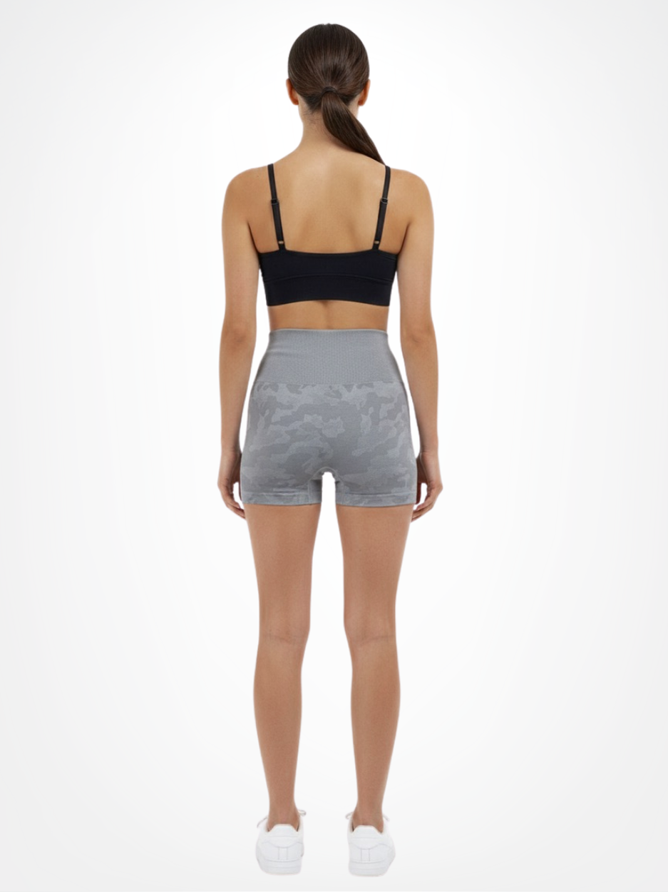 Grijze Camo Short