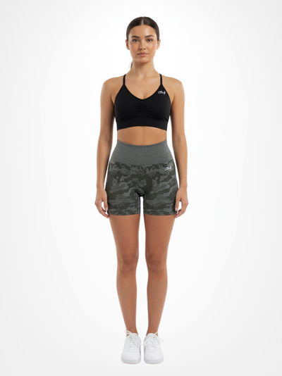 Kaki Groene Camo Short