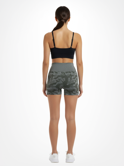 Kaki Groene Camo Short