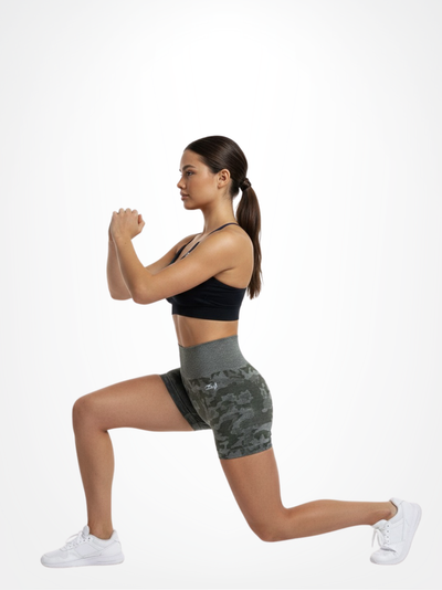 Kaki Groene Camo Short