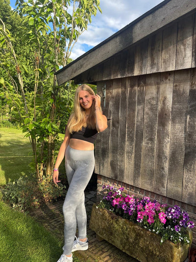 Grijze Camo Legging
