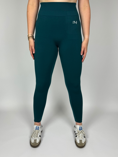 Oceaan Blauw Sportlegging Dames
