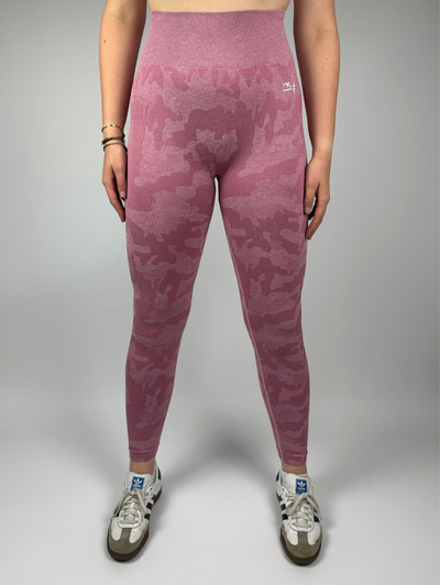 Roze Camouflage Legging Dames