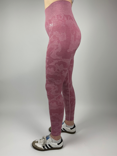 Roze Camouflage Legging Dames